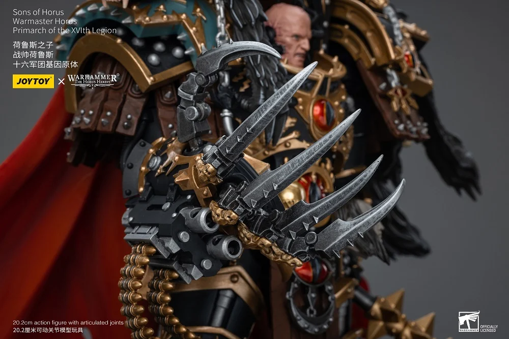 Warhammer 40K Sons of Horus Warmaster Horus, Primarch of the XVLth Legion 1/18 Scale Action Figure - Image 12