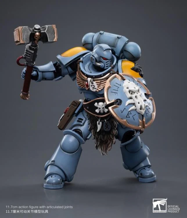 Warhammer 40K Space Wolves Claw Pack Sigyrr Stoneshield 1/18 Scale Figure (Reissue) - Image 10
