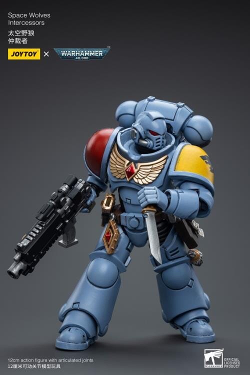 Warhammer 40K Space Wolves Intercessors (Ver. 2) 1/18 Scale Figure - Image 3