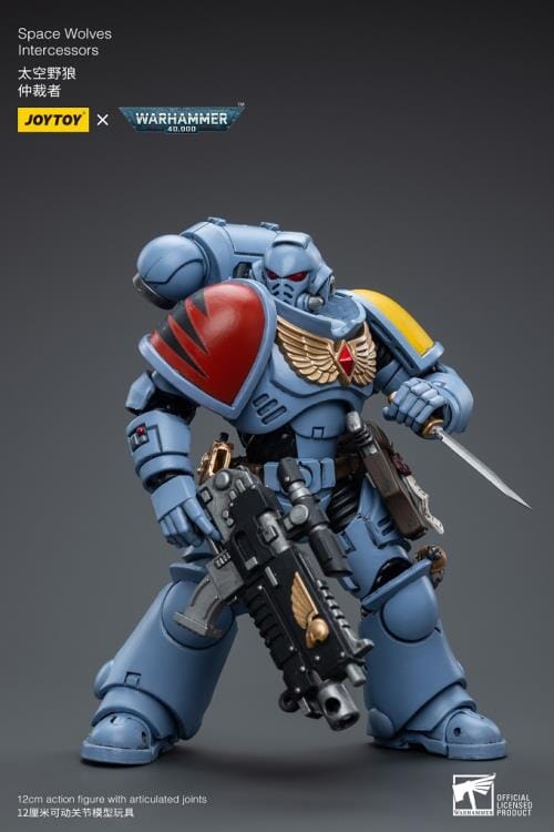 Warhammer 40K Space Wolves Intercessors (Ver. 2) 1/18 Scale Figure - Image 4