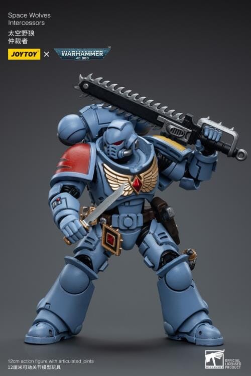 Warhammer 40K Space Wolves Intercessors (Ver. 2) 1/18 Scale Figure - Image 6