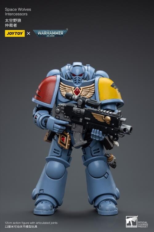 Warhammer 40K Space Wolves Intercessors (Ver. 2) 1/18 Scale Figure - Image 7