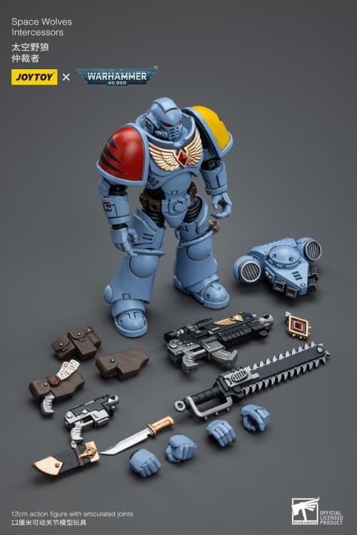 Warhammer 40K Space Wolves Intercessors (Ver. 2) 1/18 Scale Figure - Image 9