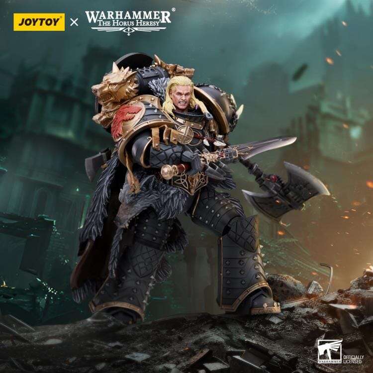 Warhammer 40K Space Wolves Leman Russ, Primarch of the VIth Legion 1/18 Scale Action Figure - Image 2