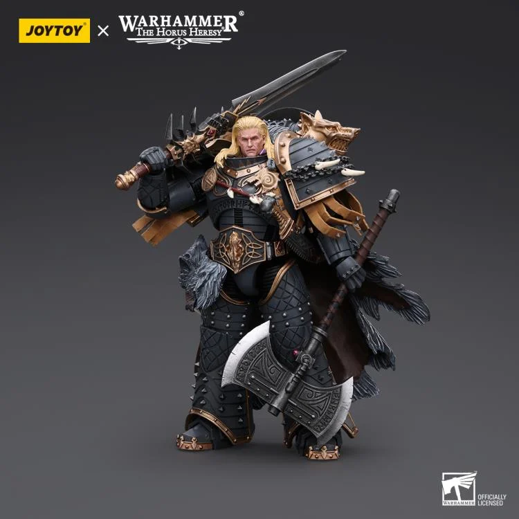 Warhammer 40K Space Wolves Leman Russ, Primarch of the VIth Legion 1/18 Scale Action Figure - Image 3