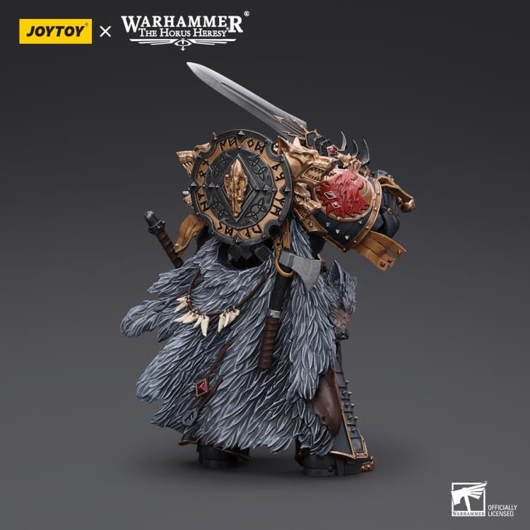 Warhammer 40K Space Wolves Leman Russ, Primarch of the VIth Legion 1/18 Scale Action Figure - Image 6