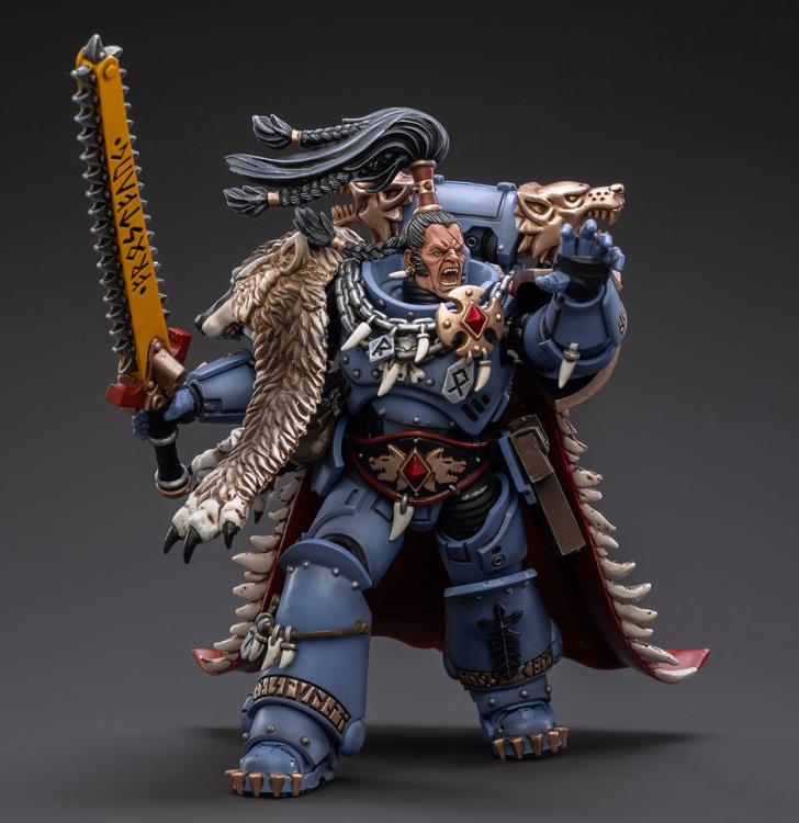 Warhammer 40k Space Wolves Ragnar Blackmane 1/18 Scale Action Figure (Reissue) - Image 4