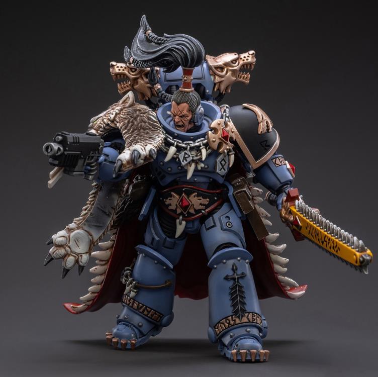 Warhammer 40k Space Wolves Ragnar Blackmane 1/18 Scale Action Figure (Reissue) - Image 5