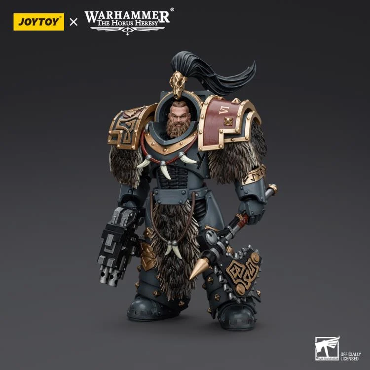 Warhammer 40k Space Wolves Varagyr Wolf Guard Squad Varagyr Terminator 4 1/18 Scale Action Figure - Image 6