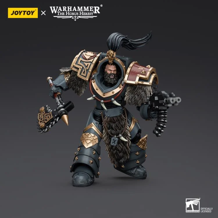 Warhammer 40k Space Wolves Varagyr Wolf Guard Squad Varagyr Thegn 1/18 Scale Action Figure - Image 3