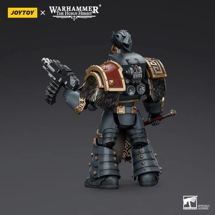 Warhammer 40k Space Wolves Varagyr Wolf Guard Squad Varagyr Thegn 1/18 Scale Action Figure - Image 5