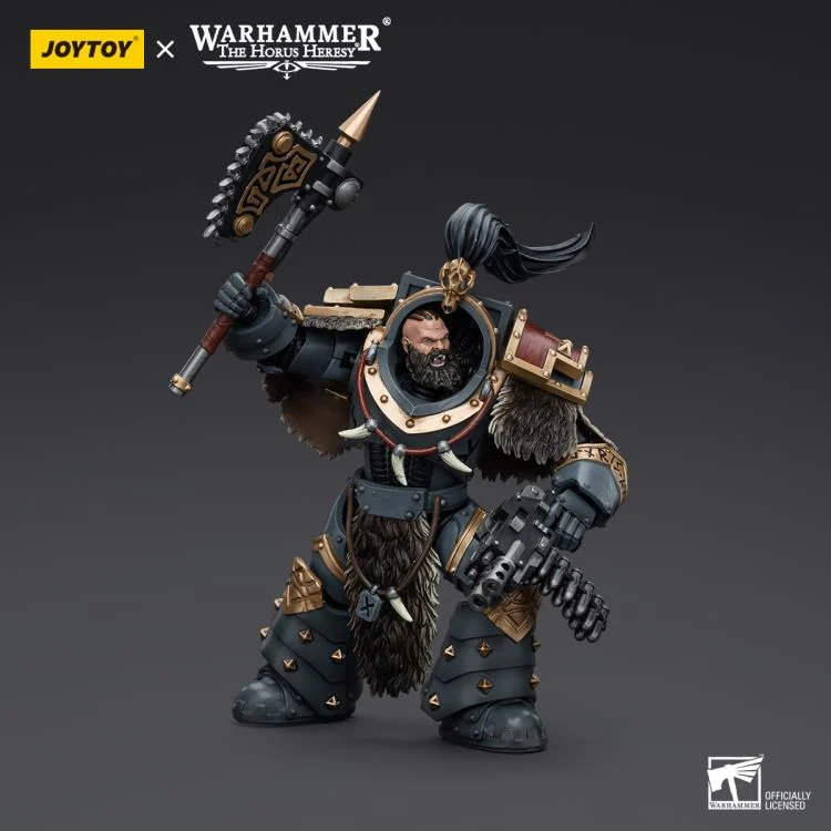 Warhammer 40k Space Wolves Varagyr Wolf Guard Squad Varagyr Thegn 1/18 Scale Action Figure - Image 6
