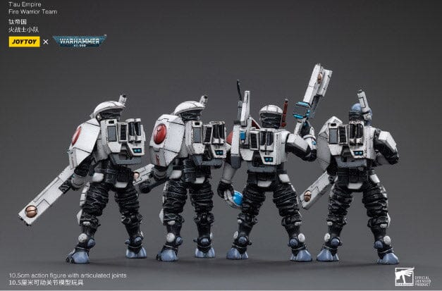 Warhammer 40K T'au Empire Fire Warrior 1/18 Scale Figure Set - Image 3