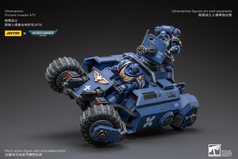 Warhammer 40k Ultramarines 1/18 Scale Primaris Invader ATV - Image 12