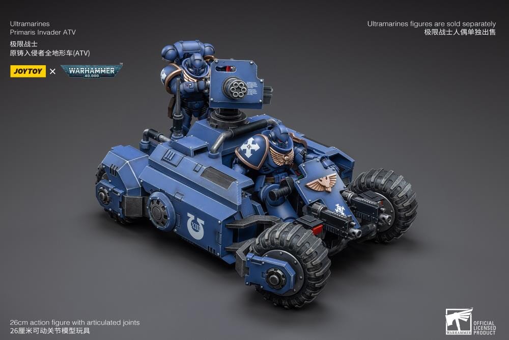 Warhammer 40k Ultramarines 1/18 Scale Primaris Invader ATV - Image 13