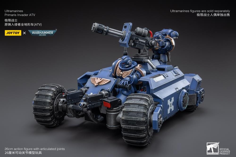 Warhammer 40k Ultramarines 1/18 Scale Primaris Invader ATV - Image 15