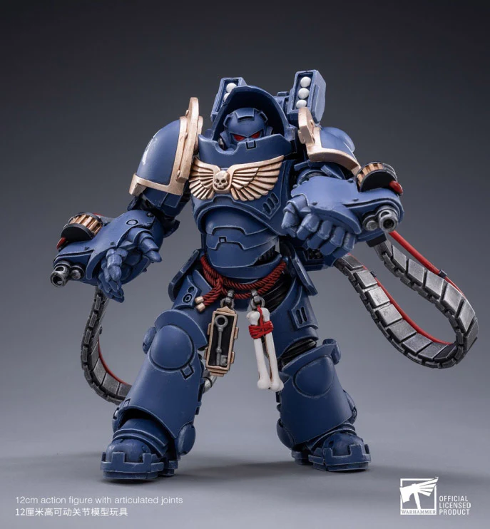 Warhammer 40K Ultramarines Aggressors 1/18 Scale Figure Set - Image 11