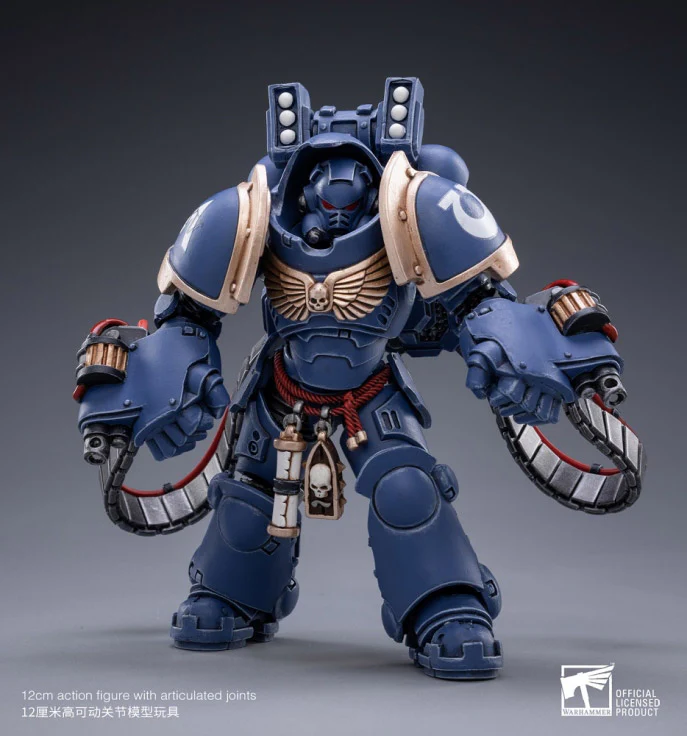 Warhammer 40K Ultramarines Aggressors 1/18 Scale Figure Set - Image 9