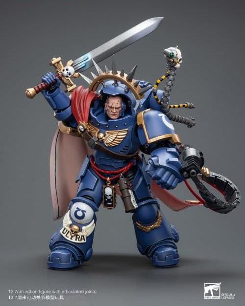 Warhammer 40k Ultramarines Captain in Gravis Armour 1/18 Scale Figure - Image 5