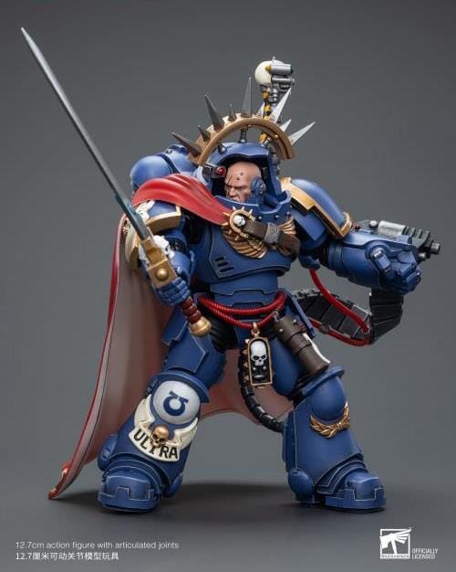 Warhammer 40k Ultramarines Captain in Gravis Armour 1/18 Scale Figure - Image 6