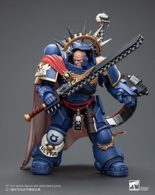 Warhammer 40k Ultramarines Captain in Gravis Armour 1/18 Scale Figure - Image 7