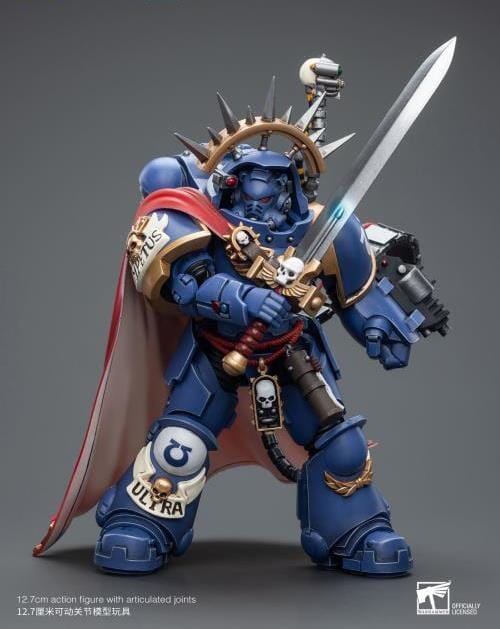 Warhammer 40k Ultramarines Captain in Gravis Armour 1/18 Scale Figure - Image 8