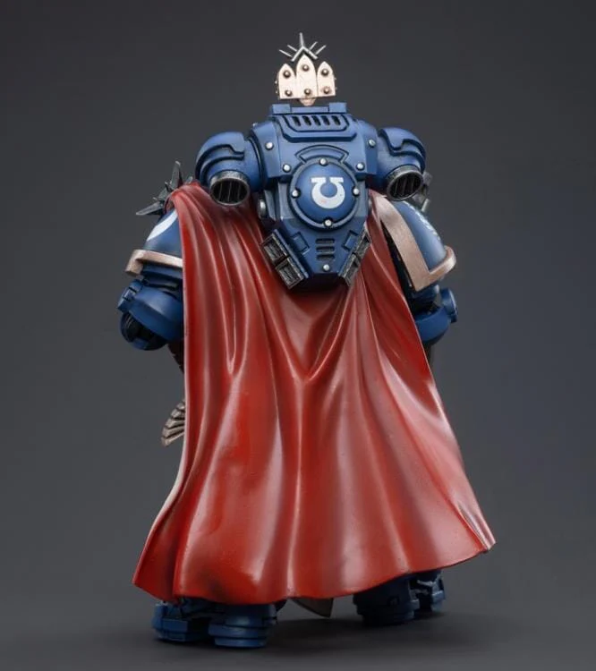 Warhammer 40K Ultramarines Captain with Master-Crafted Heavy Bolt Rifle 1/18 Scale Figure - Image 3