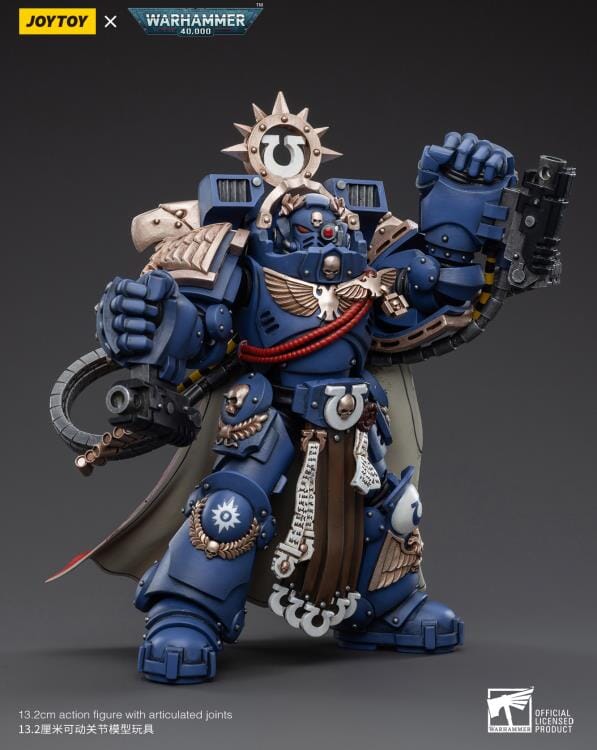 Warhammer 40K Ultramarines Chapter Master Marneus Calgar 1/18 Scale Figure - Image 7