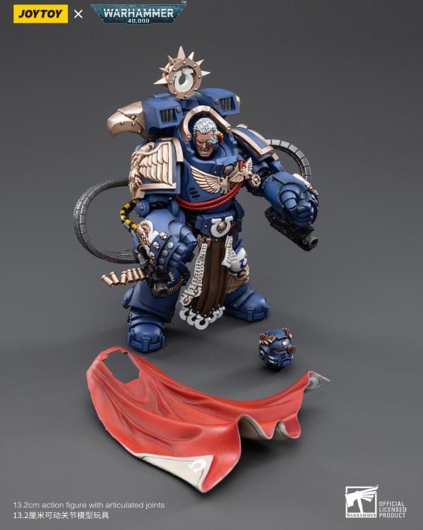 Warhammer 40K Ultramarines Chapter Master Marneus Calgar 1/18 Scale Figure - Image 8