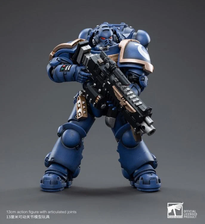 Warhammer 40K Ultramarines Heavy Intercessor Helvin Gure 1/18 Scale Figure - Image 4