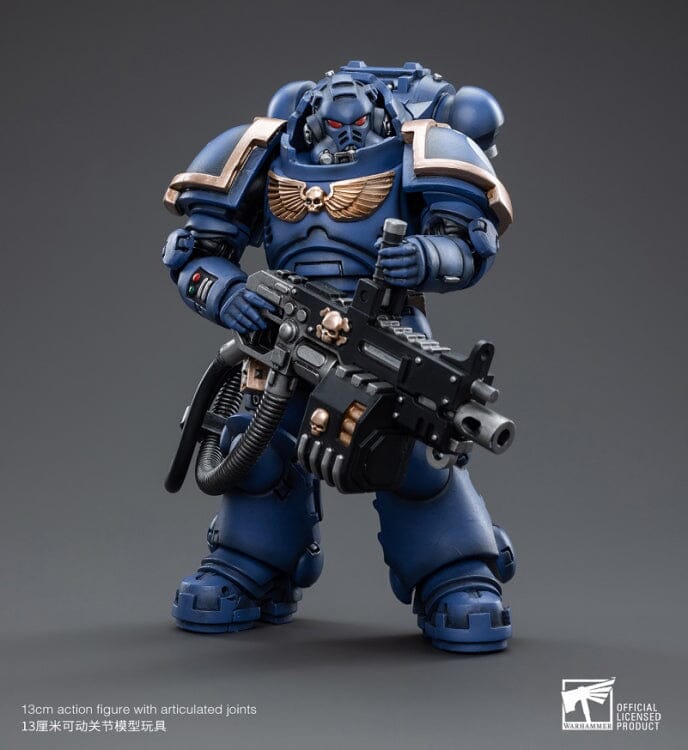 Warhammer 40K Ultramarines Heavy Intercessor Nikos Phaetz 1/18 Scale Figure - Image 4