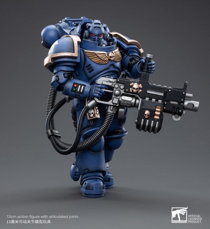Warhammer 40K Ultramarines Heavy Intercessor Nikos Phaetz 1/18 Scale Figure - Image 5