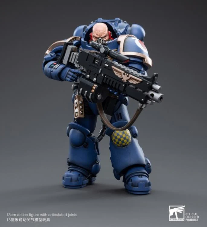 Warhammer 40K Ultramarines Heavy Intercessor Sergeant Aetus Gardane 1/18 Scale Figure - Image 4
