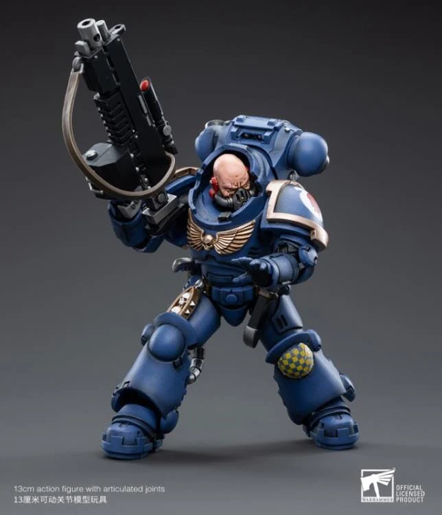 Warhammer 40K Ultramarines Heavy Intercessor Sergeant Aetus Gardane 1/18 Scale Figure - Image 6