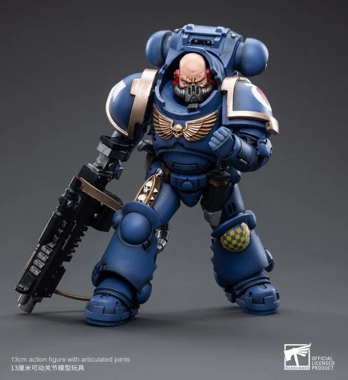 Warhammer 40K Ultramarines Heavy Intercessor Sergeant Aetus Gardane 1/18 Scale Figure - Image 7