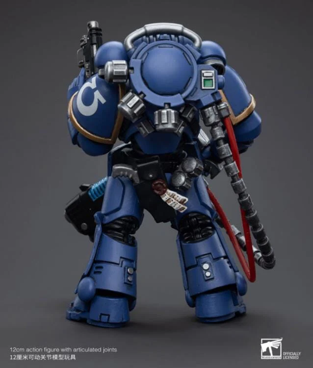 Warhammer 40K Ultramarines Hellblasters Brother Paxor 1/18 Scale Figure - Image 4