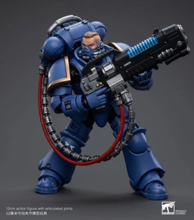 Warhammer 40K Ultramarines Hellblasters Brother Paxor 1/18 Scale Figure - Image 6