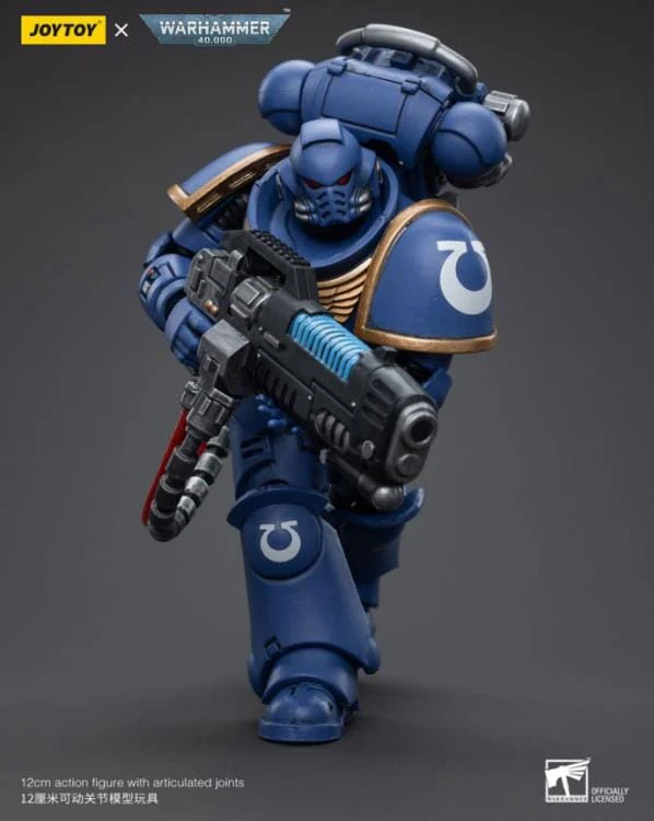 Warhammer 40K Ultramarines Hellblasters Brother Paxor 1/18 Scale Figure - Image 7