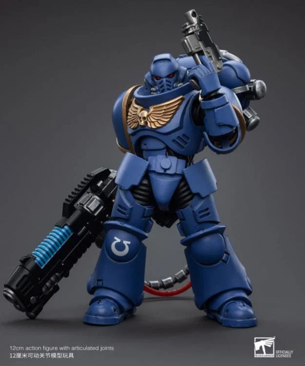 Warhammer 40K Ultramarines Hellblasters Brother Paxor 1/18 Scale Figure - Image 8