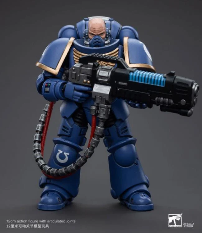 Warhammer 40K Ultramarines Hellblasters Brother Torsus 1/18 Scale Figure - Image 2