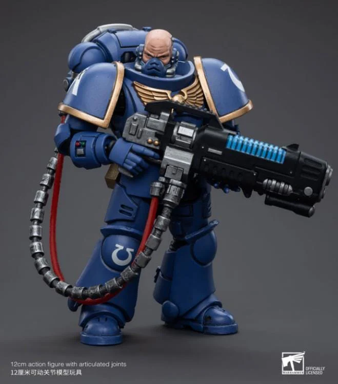 Warhammer 40K Ultramarines Hellblasters Brother Torsus 1/18 Scale Figure - Image 3