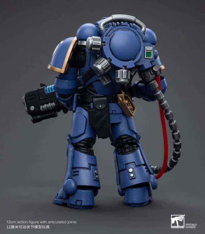 Warhammer 40K Ultramarines Hellblasters Brother Torsus 1/18 Scale Figure - Image 4