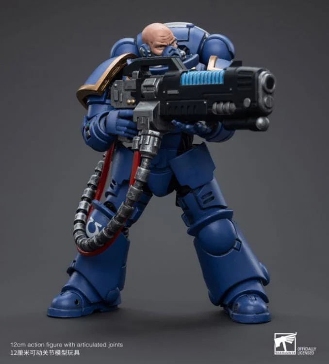 Warhammer 40K Ultramarines Hellblasters Brother Torsus 1/18 Scale Figure - Image 6