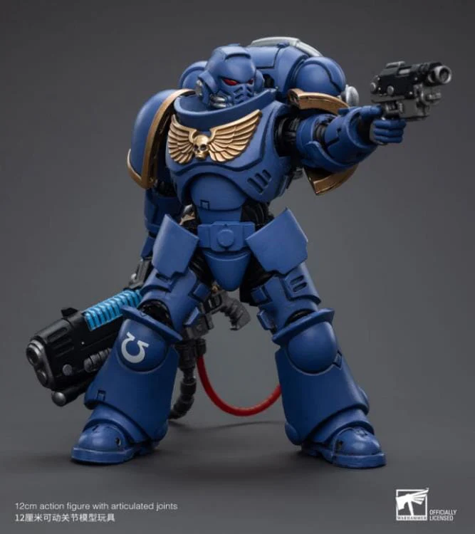 Warhammer 40K Ultramarines Hellblasters Brother Torsus 1/18 Scale Figure - Image 9