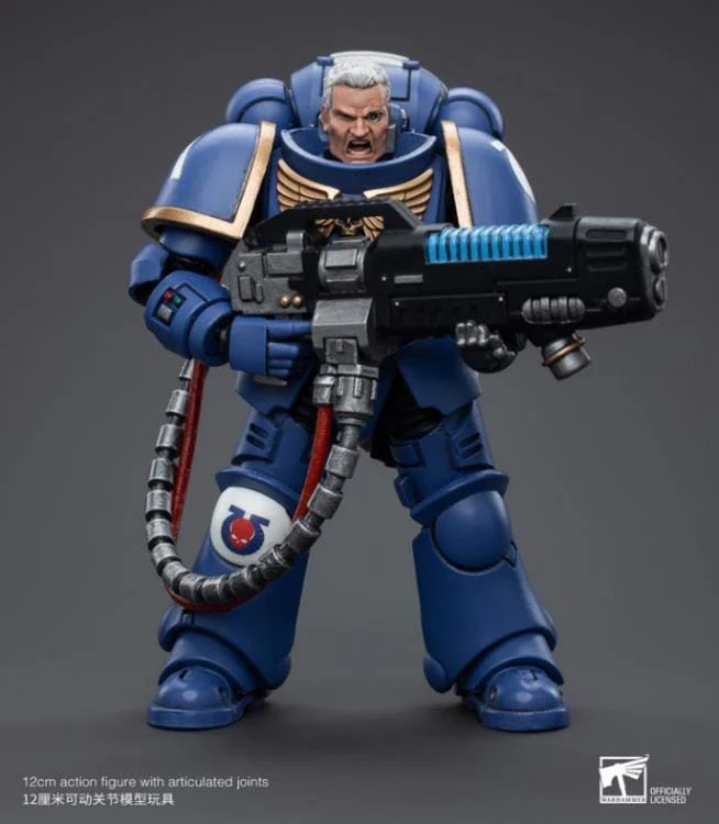 Warhammer 40K Ultramarines Hellblasters Sergeant Ulaxes 1/18 Scale Figure - Image 2