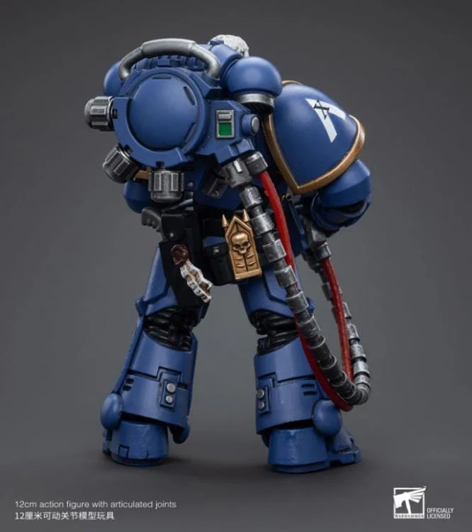 Warhammer 40K Ultramarines Hellblasters Sergeant Ulaxes 1/18 Scale Figure - Image 4