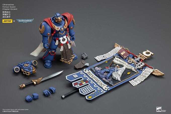 Warhammer 40K Ultramarines Honor Guard Chapter Ancient 1/18 Scale Figure - Image 10