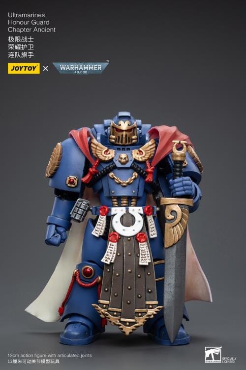 Warhammer 40K Ultramarines Honor Guard Chapter Ancient 1/18 Scale Figure - Image 2