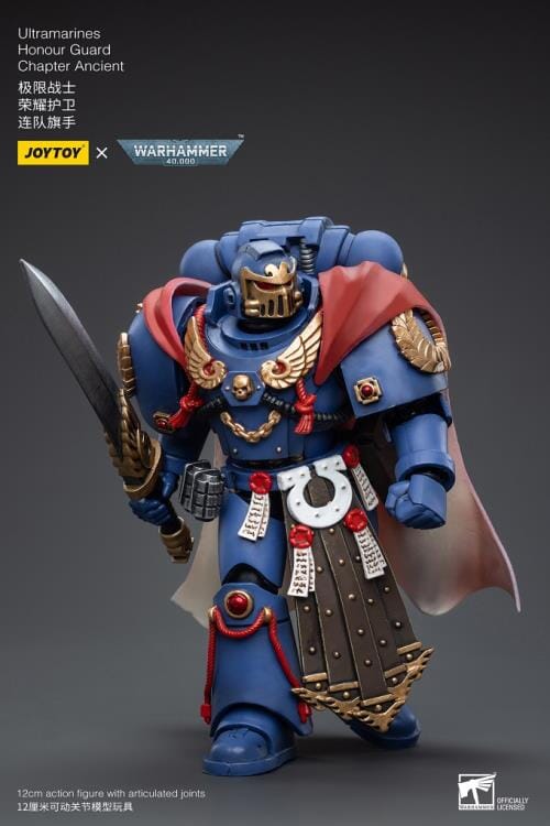 Warhammer 40K Ultramarines Honor Guard Chapter Ancient 1/18 Scale Figure - Image 3