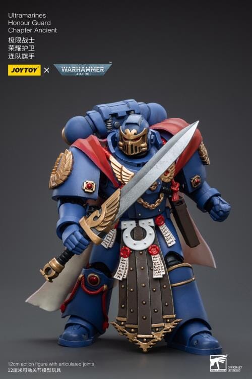 Warhammer 40K Ultramarines Honor Guard Chapter Ancient 1/18 Scale Figure - Image 4